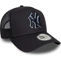 siltovka-zaoblena-tmavomodra-snapback-a-frame-outline-new-york-yankees-mlb-new-era