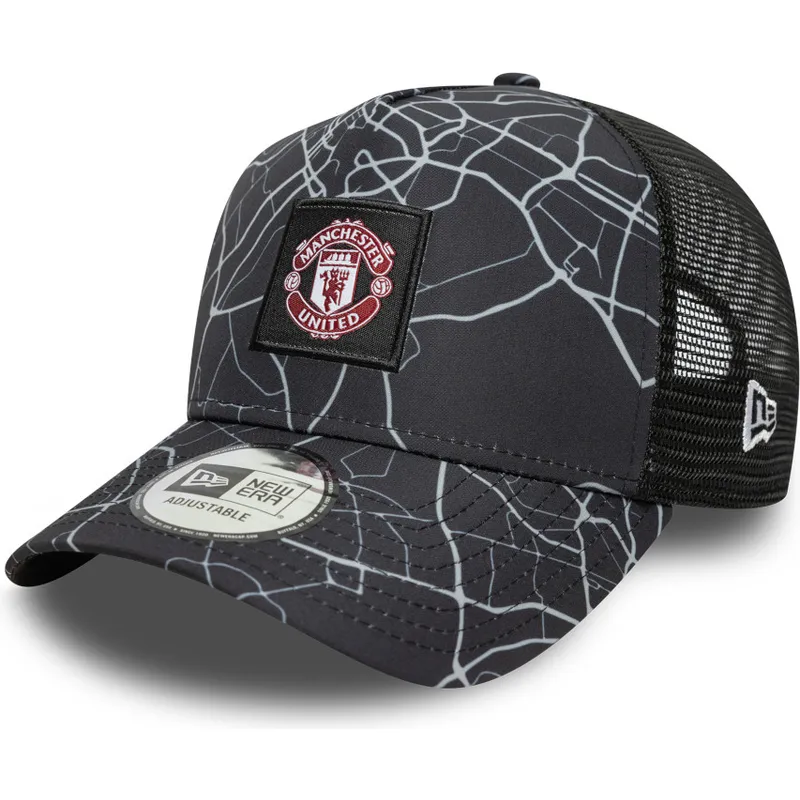 schwarze-trucker-kappe-a-frame-all-over-print-von-manchester-united-football-club-premier-league-von-new-era