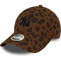 siltovka-zaoblena-leopardi-nastavitelny-9forty-leopard-cord-new-york-yankees-mlb-new-era