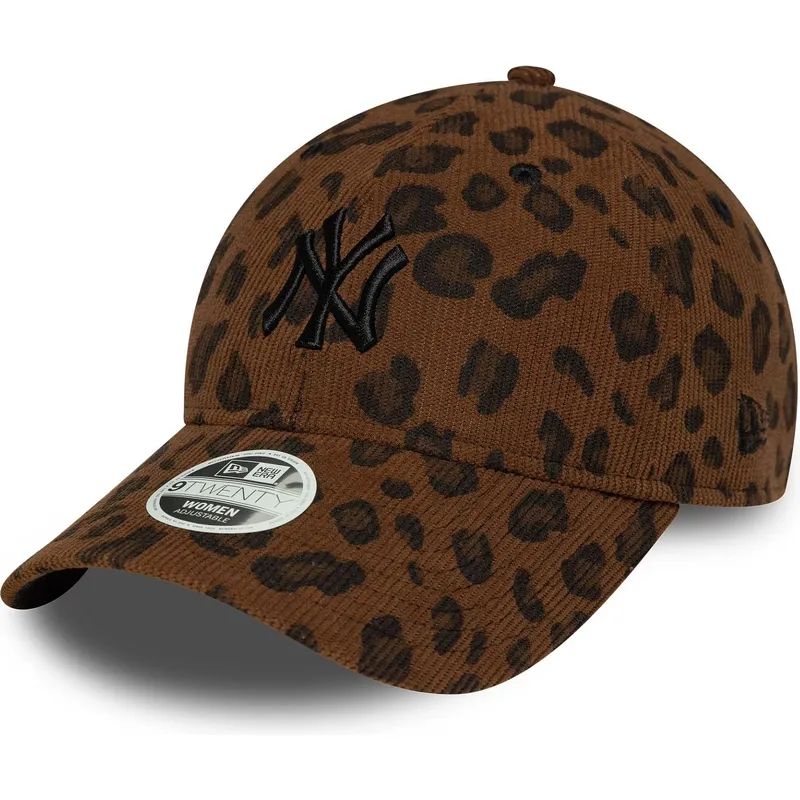 siltovka-zaoblena-leopardi-nastavitelny-9forty-leopard-cord-new-york-yankees-mlb-new-era