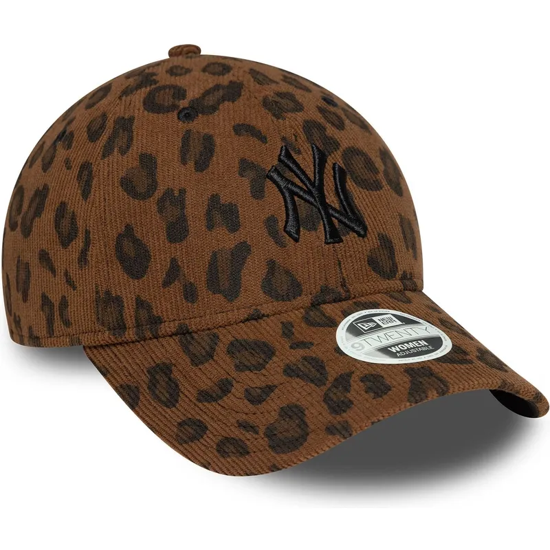 siltovka-zaoblena-leopardi-nastavitelny-9forty-leopard-cord-new-york-yankees-mlb-new-era