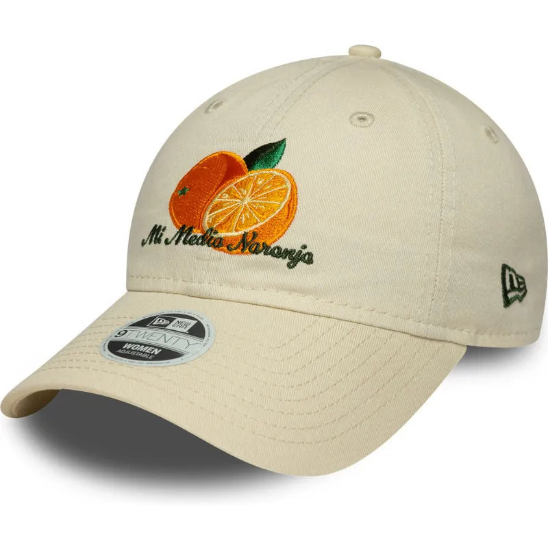 cap-zaoblena-beige-adjustable-strap-9twenty-new-era