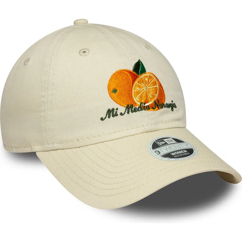 cap-zaoblena-beige-adjustable-strap-9twenty-new-era