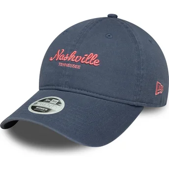 Cap zaoblená blue adjustable strap 9TWENTY City Nashville New Era