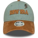 9twenty-western-pin-verstellbare-damenkappe-in-blau-und-braun-von-new-era