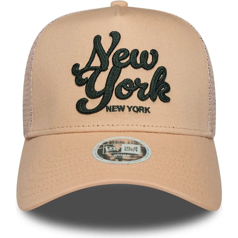 siltovka-zaoblena-ruzova-snapback-a-frame-city-new-york-new-era