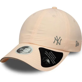 Cap zaoblená pink adjustable strap Open Back Flawless New York Yankees MLB New Era