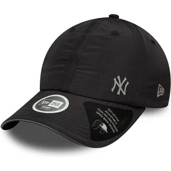 Cap zaoblená black adjustable strap Open Back Flawless New York Yankees MLB New Era