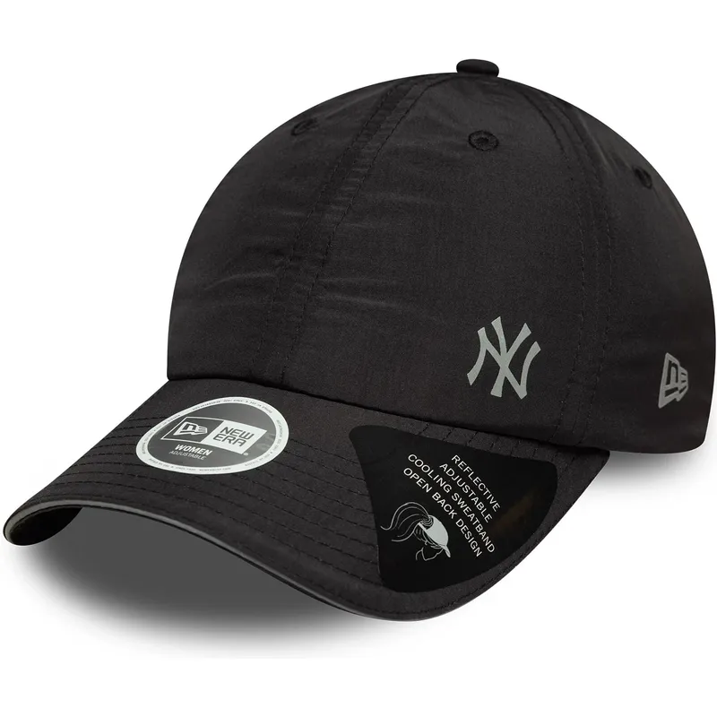 cap-zaoblena-black-adjustable-strap-open-back-flawless-new-york-yankees-mlb-new-era