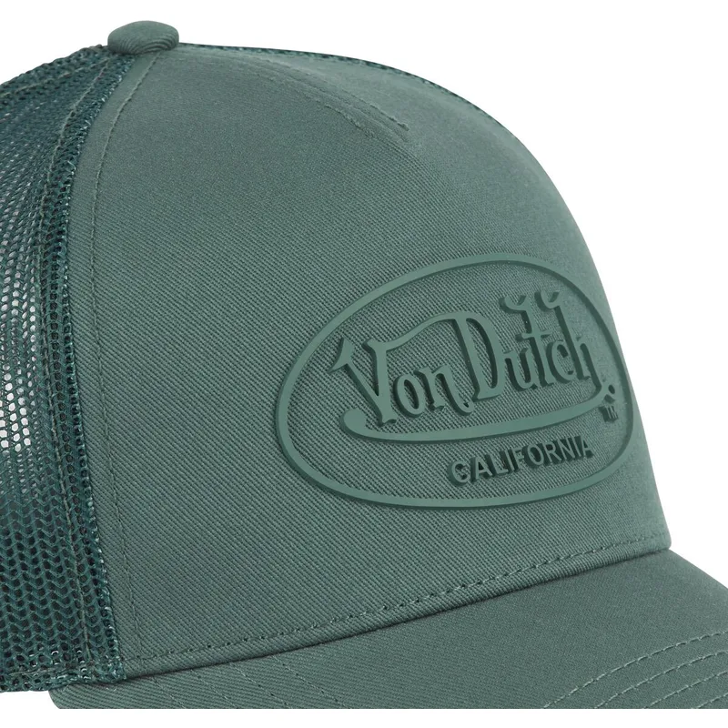 siltovka-zaoblena-zelena-snapback-log15-von-dutch