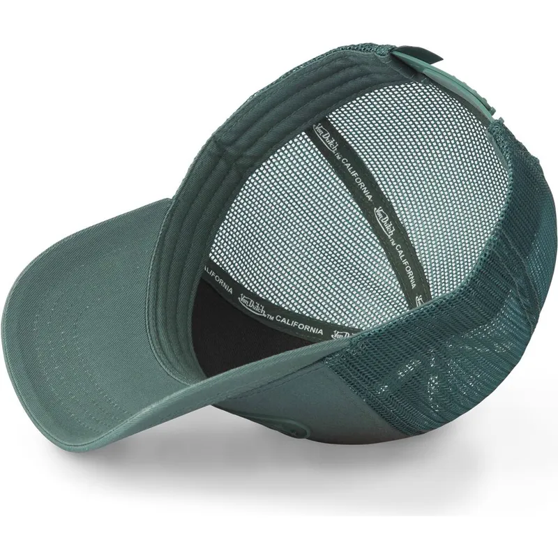 siltovka-zaoblena-zelena-snapback-log15-von-dutch