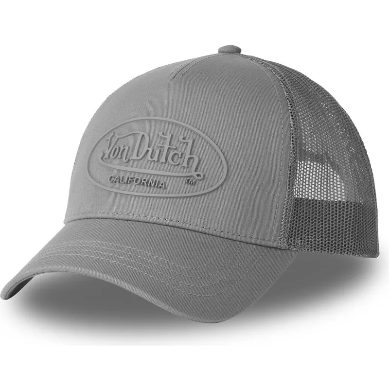 siltovka-zaoblena-siva-snapback-log16-von-dutch