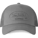 siltovka-zaoblena-siva-snapback-log16-von-dutch