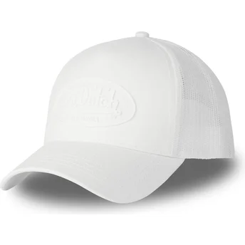 Šiltovka zaoblená biely snapback LOG17 Von Dutch