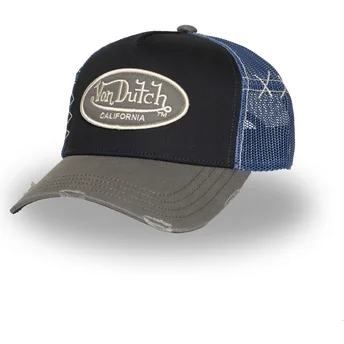 Multifarbene Trucker-Kappe USED 08 von Von Dutch