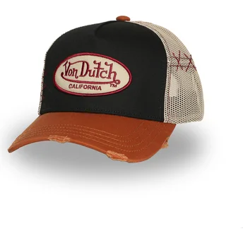 Cap zaoblená multicolor snapback Von Dutch