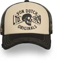 von-dutch-crew28-beige-und-schwarze-trucker-kappe