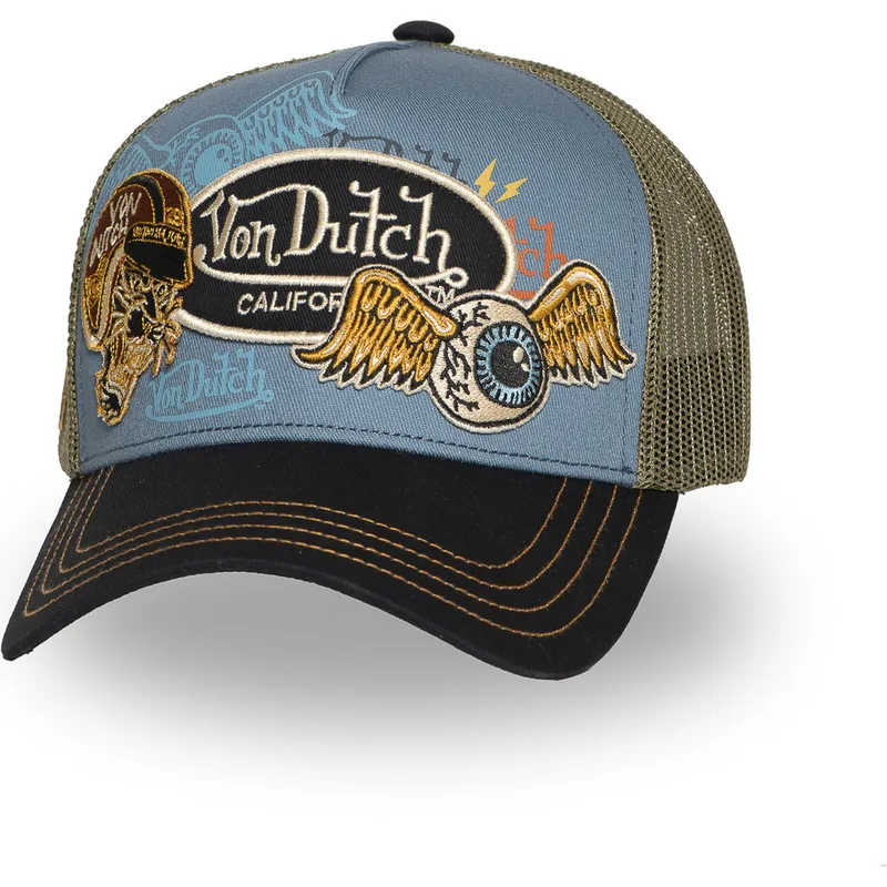 cap-zaoblena-multicolor-snapback-von-dutch
