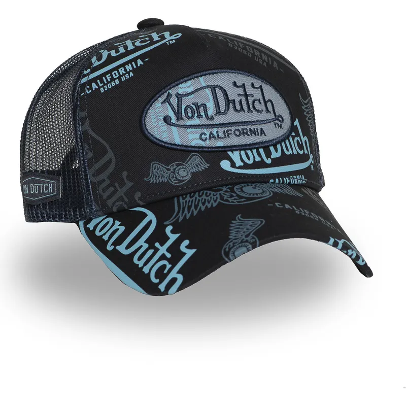 siltovka-zaoblena-cierna-snapback-cafe06-von-dutch