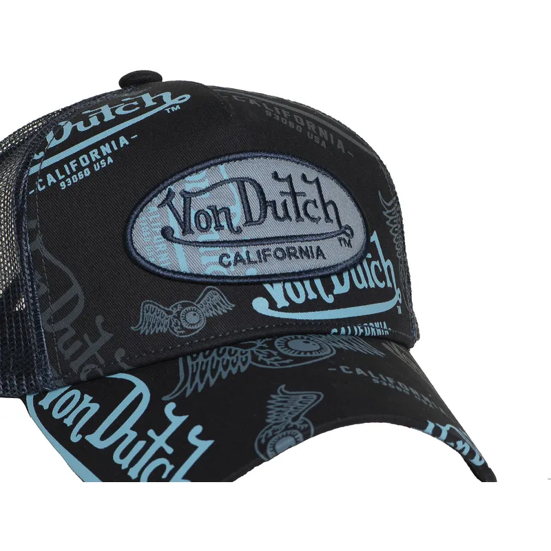 siltovka-zaoblena-cierna-snapback-cafe06-von-dutch