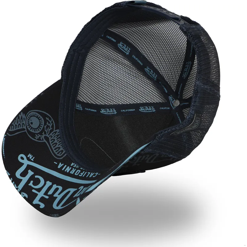 siltovka-zaoblena-cierna-snapback-cafe06-von-dutch