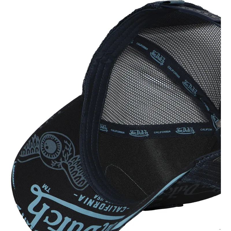 siltovka-zaoblena-cierna-snapback-cafe06-von-dutch