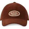 siltovka-zaoblena-hneda-nastavitelny-log06-von-dutch