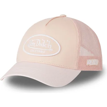 Cap zaoblená pink snapback Von Dutch