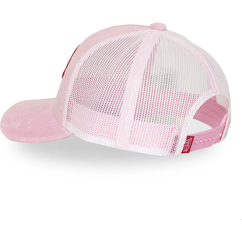 siltovky-zaoblena-kamionista-ruzova-snapback-kylie-p-von-dutch