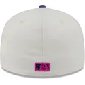 gorra-plana-beige-y-violeta-ajustada-59fifty-clr-dvlp-de-detroit-tigers-mlb-de-new-era
