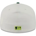 59fifty-clr-dvlp-oakland-athletics-mlb-beige-und-grun-fitted-cap-von-new-era