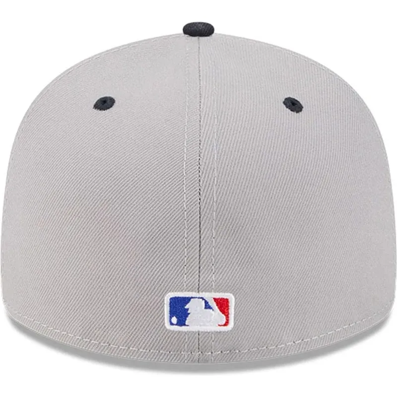graue-und-marineblaue-gebogene-fitted-cap-59fifty-player-aaron-judge-der-new-york-yankees-mlb-von-new-era