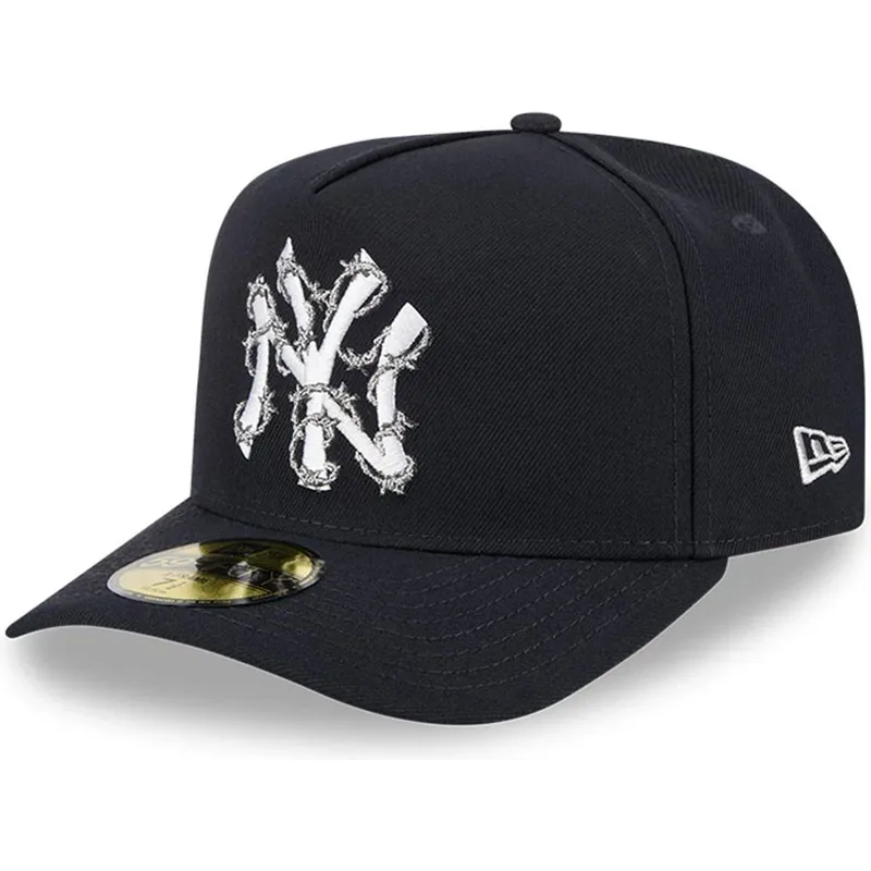siltovka-zaoblena-tmavomodra-upravena-59fifty-a-frame-wired-new-york-yankees-mlb-new-era