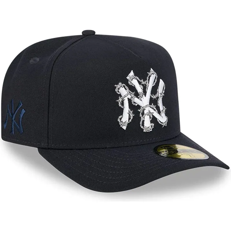 siltovka-zaoblena-tmavomodra-upravena-59fifty-a-frame-wired-new-york-yankees-mlb-new-era