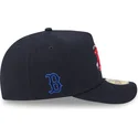 new-era-curved-brim-59fifty-a-frame-cartoon-boston-red-sox-mlb-navy-blue-fitted-cap