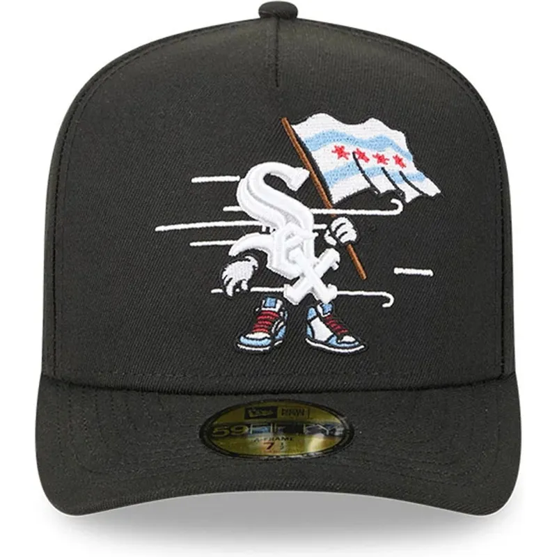 siltovka-zaoblena-cierna-upravena-59fifty-a-frame-cartoon-chicago-white-sox-mlb-new-era