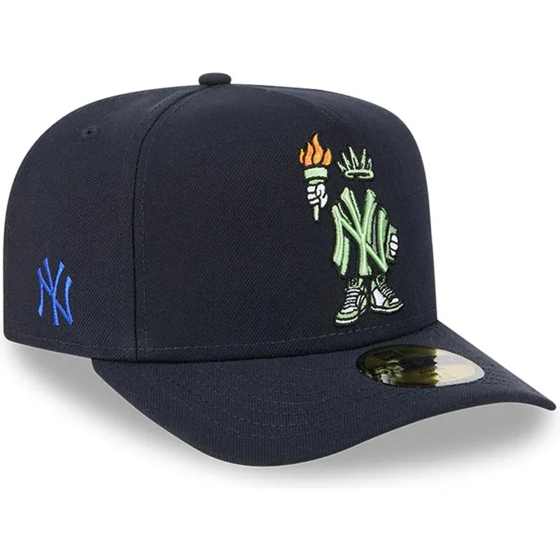 siltovka-zaoblena-tmavomodra-upravena-59fifty-a-frame-cartoon-new-york-yankees-mlb-new-era