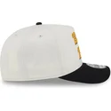 new-era-curved-brim-9fifty-a-frame-chainstitch-boston-bruins-nhl-beige-and-black-snapback-cap