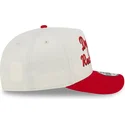 gorra-curva-beige-y-roja-snapback-9fifty-a-frame-chainstitch-de-detroit-red-wings-nhl-de-new-era