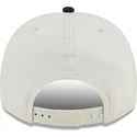 siltovka-zaoblena-bezova-snapback-9fifty-a-frame-chainstitch-los-angeles-kings-nhl-new-era