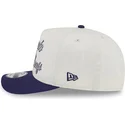beige-violette-snapback-kappe-9fifty-a-frame-chainstitch-der-toronto-maple-leafs-nhl-von-new-era