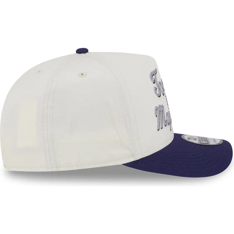 siltovka-zaoblena-bezova-snapback-9fifty-a-frame-chainstitch-toronto-maple-leafs-nhl-new-era