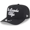 gorra-curva-negra-snapback-9fifty-a-frame-chainstitch-de-los-angeles-kings-nhl-de-new-era