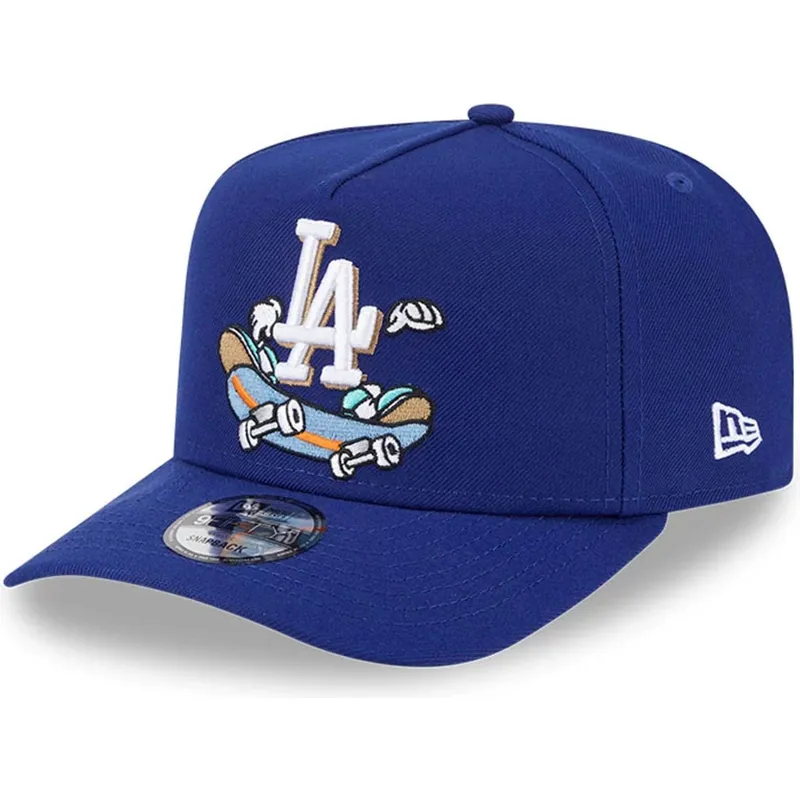 siltovka-zaoblena-modra-snapback-9fifty-a-frame-cartoon-los-angeles-dodgers-mlb-new-era