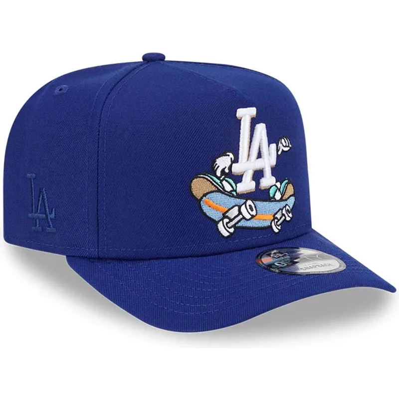 siltovka-zaoblena-modra-snapback-9fifty-a-frame-cartoon-los-angeles-dodgers-mlb-new-era