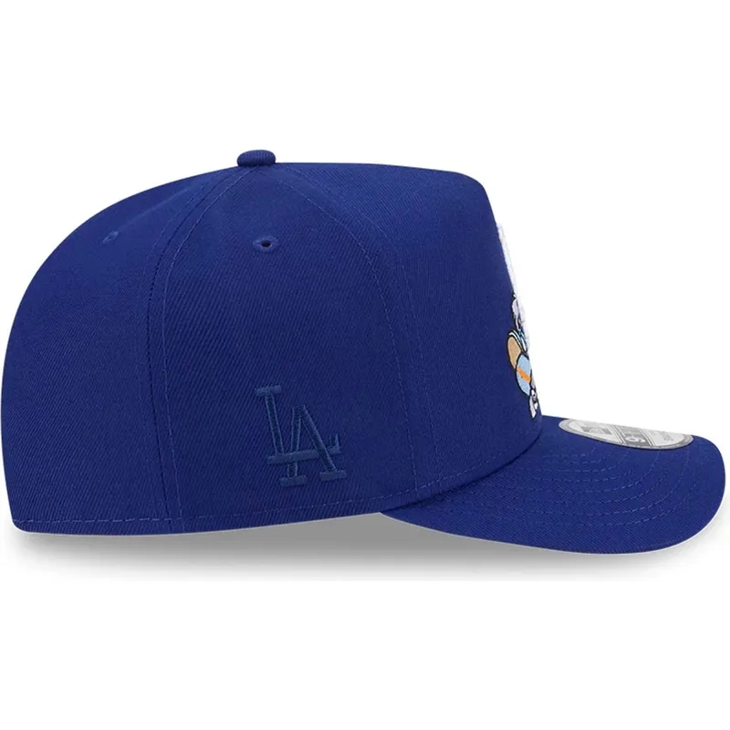 siltovka-zaoblena-modra-snapback-9fifty-a-frame-cartoon-los-angeles-dodgers-mlb-new-era