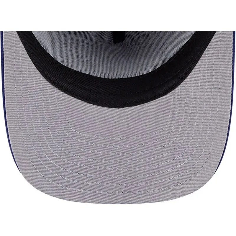 blaue-gebogene-snapback-kappe-9fifty-a-frame-cartoon-der-los-angeles-dodgers-mlb-von-new-era