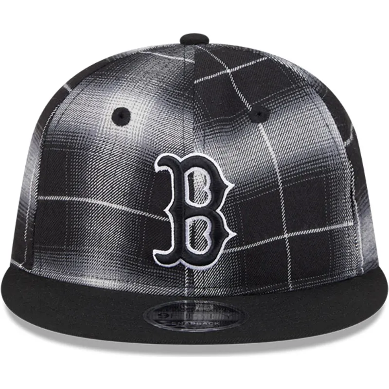 cap-rovna-black-snapback-9fifty-retro-crown-plaid-boston-red-sox-mlb-new-era cap-rovna-black-snapback-9fifty-retro-crown-plaid-boston-red-sox-mlb-new-era