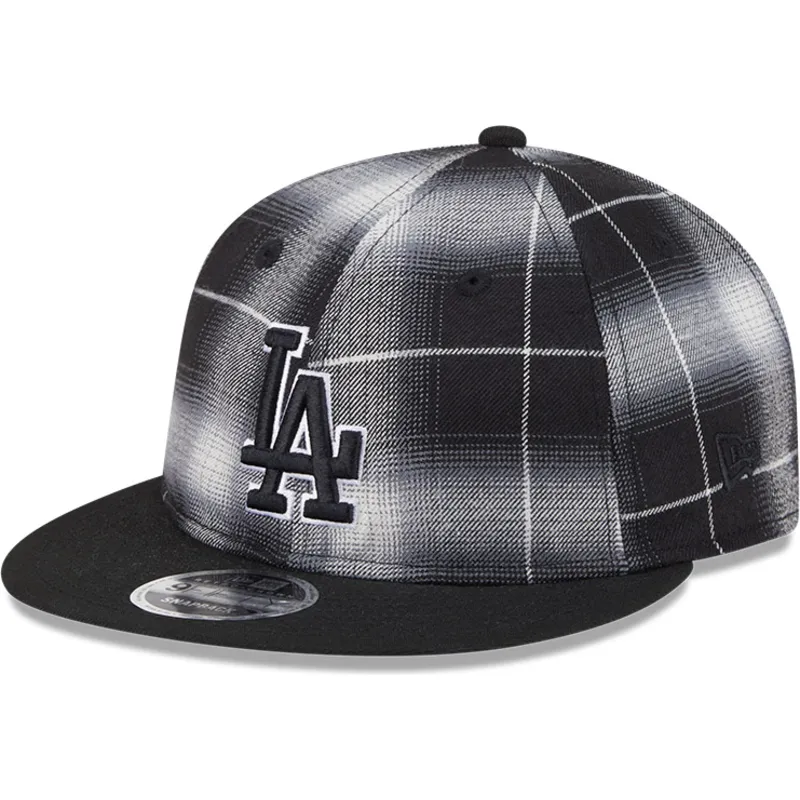 siltovky-rovna-cierna-snapback-9fifty-retro-crown-plaid-los-angeles-dodgers-mlb-new-era