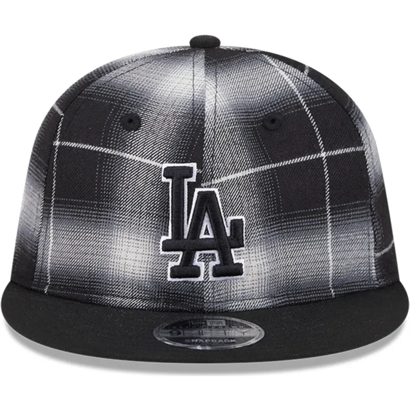 siltovky-rovna-cierna-snapback-9fifty-retro-crown-plaid-los-angeles-dodgers-mlb-new-era